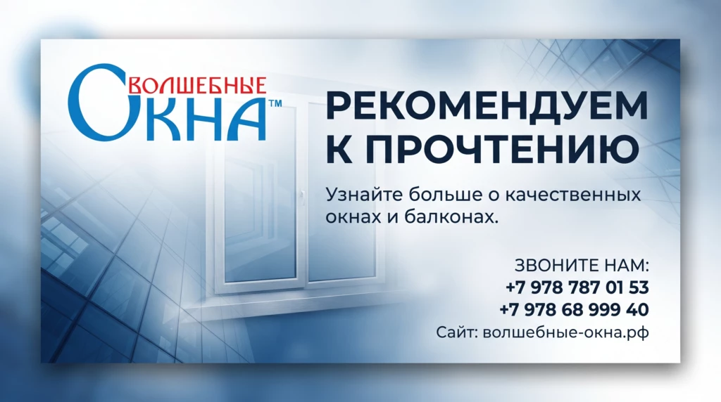Рекомендуем к прочтения блог Волшебные окна