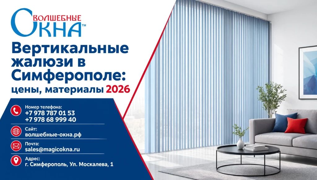 Вертикальные жалюзи в Симферополе