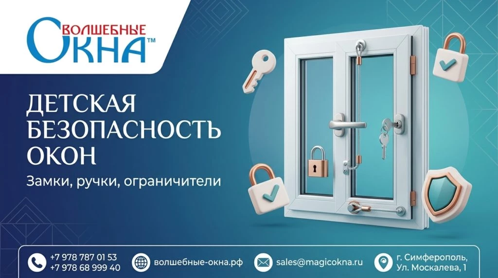 Детская безопасность окон