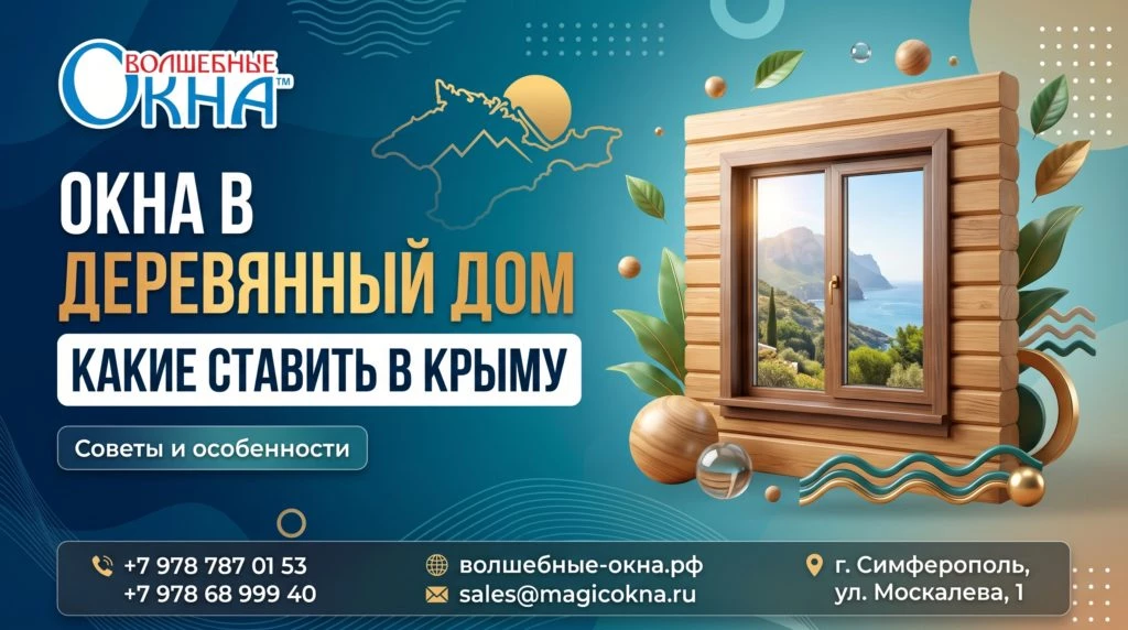 Окна в деревянный дом