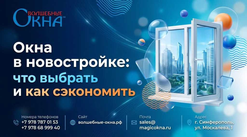 Окна в новостройке